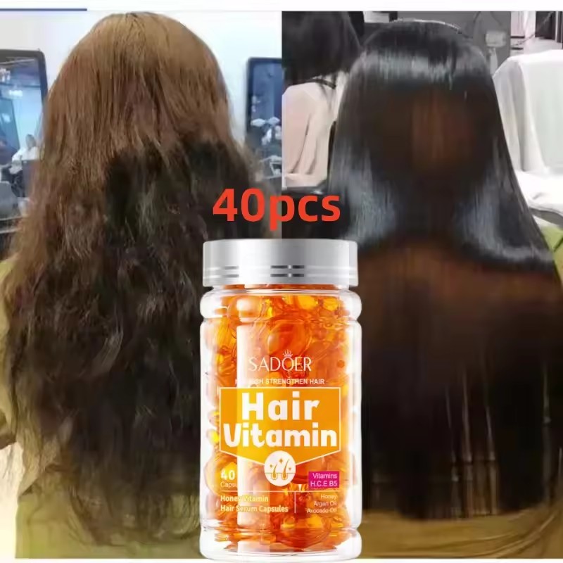 Hair Care Vitamin E - 40 pz Capsula di Vitamina Per