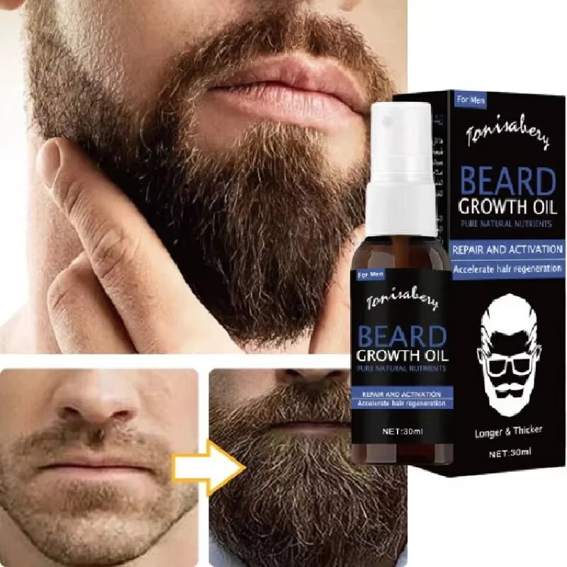 Hair Care Vitamin E - Olio per la crescita della barba