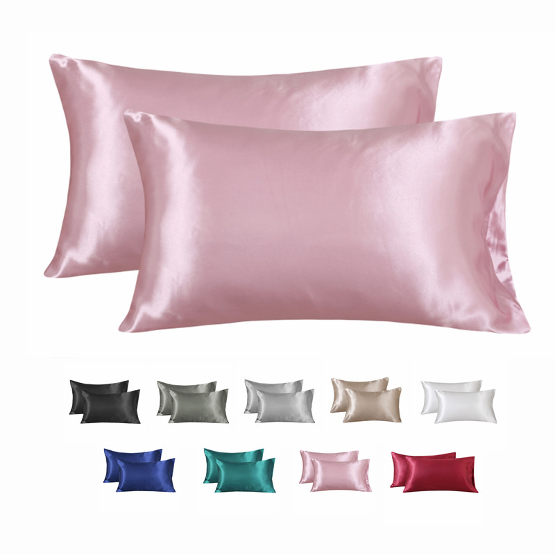 Satin Pillowcase Silk - Fodera per cuscino effetto seta, federa