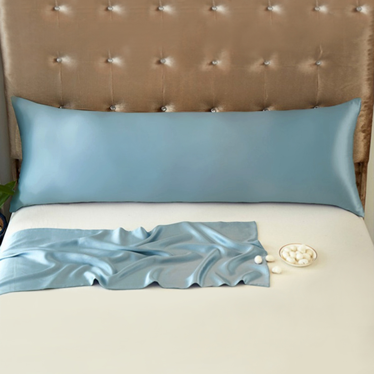 Satin Pillowcase Silk - Federa lunga in pura seta di